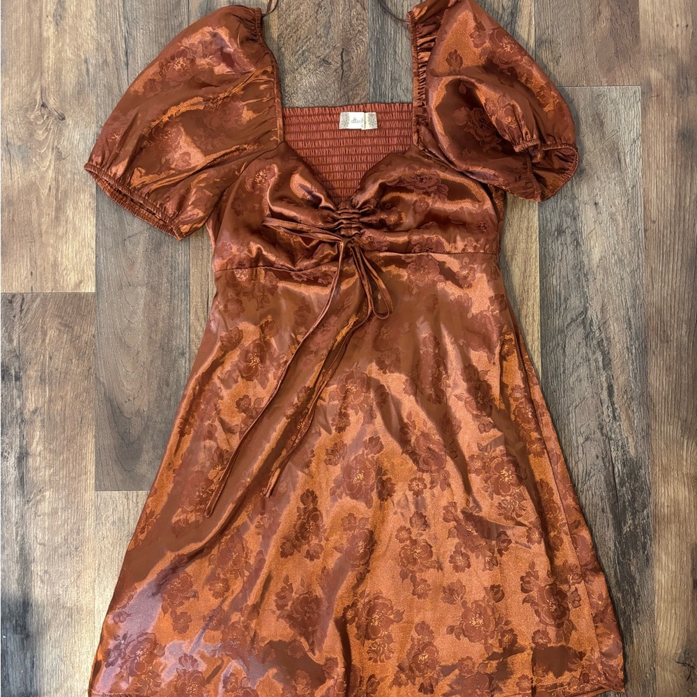 Altar’d State Satin Mini Dress